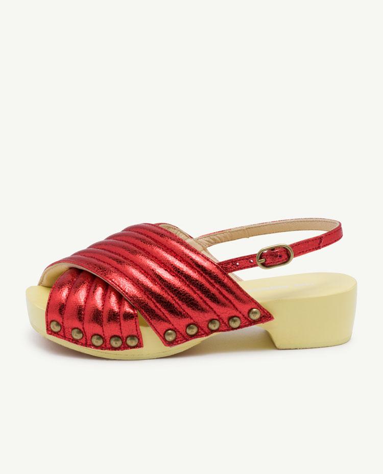 Red Clog Sandals COVER