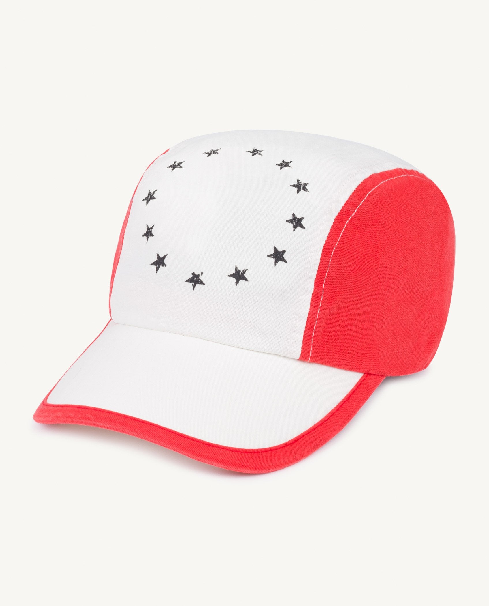 White Big Hamster Cap PRODUCT FRONT