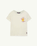 Soft White Celebrate Detail Rooster T-Shirt