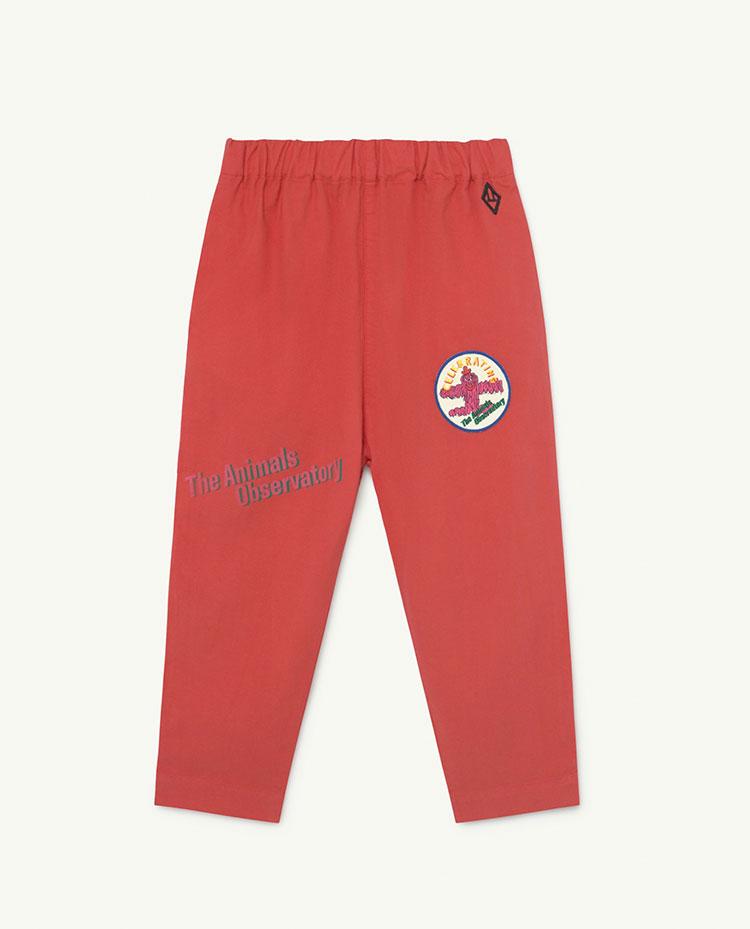 Red Celebrate Elephant Trousers COVER