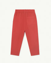 Red Celebrate Elephant Trousers PRODUCT BACK
