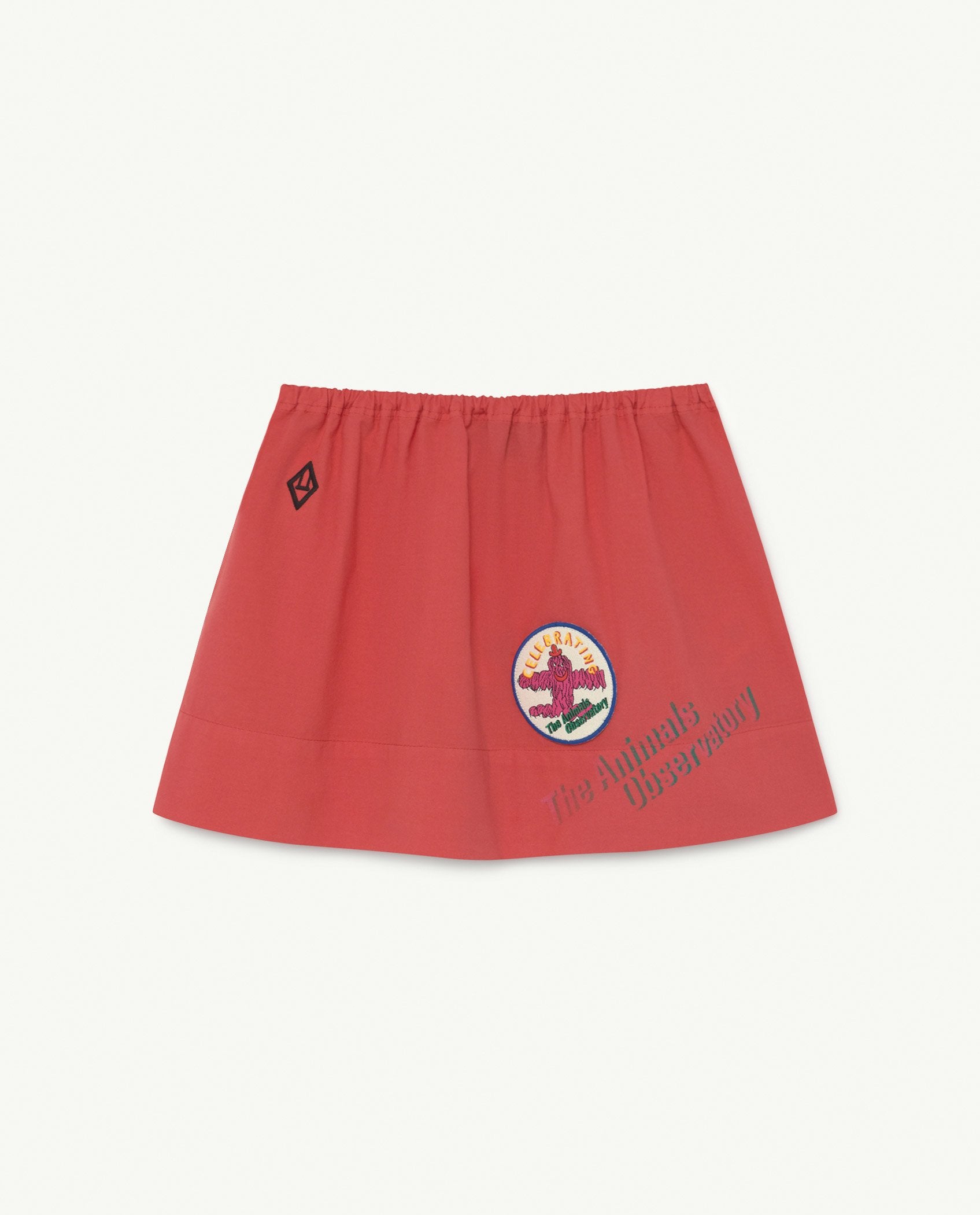 Red Celebrate Kiwi Skirt PRODUCT FRONT
