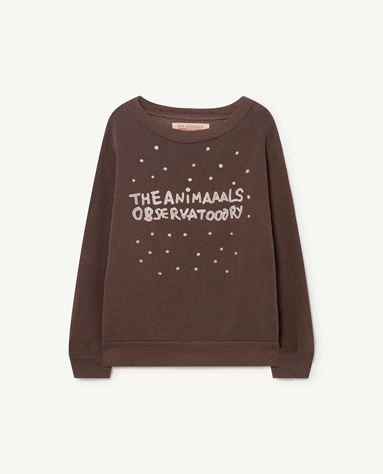 Brown The Animals Bear Sweatshirt COVER