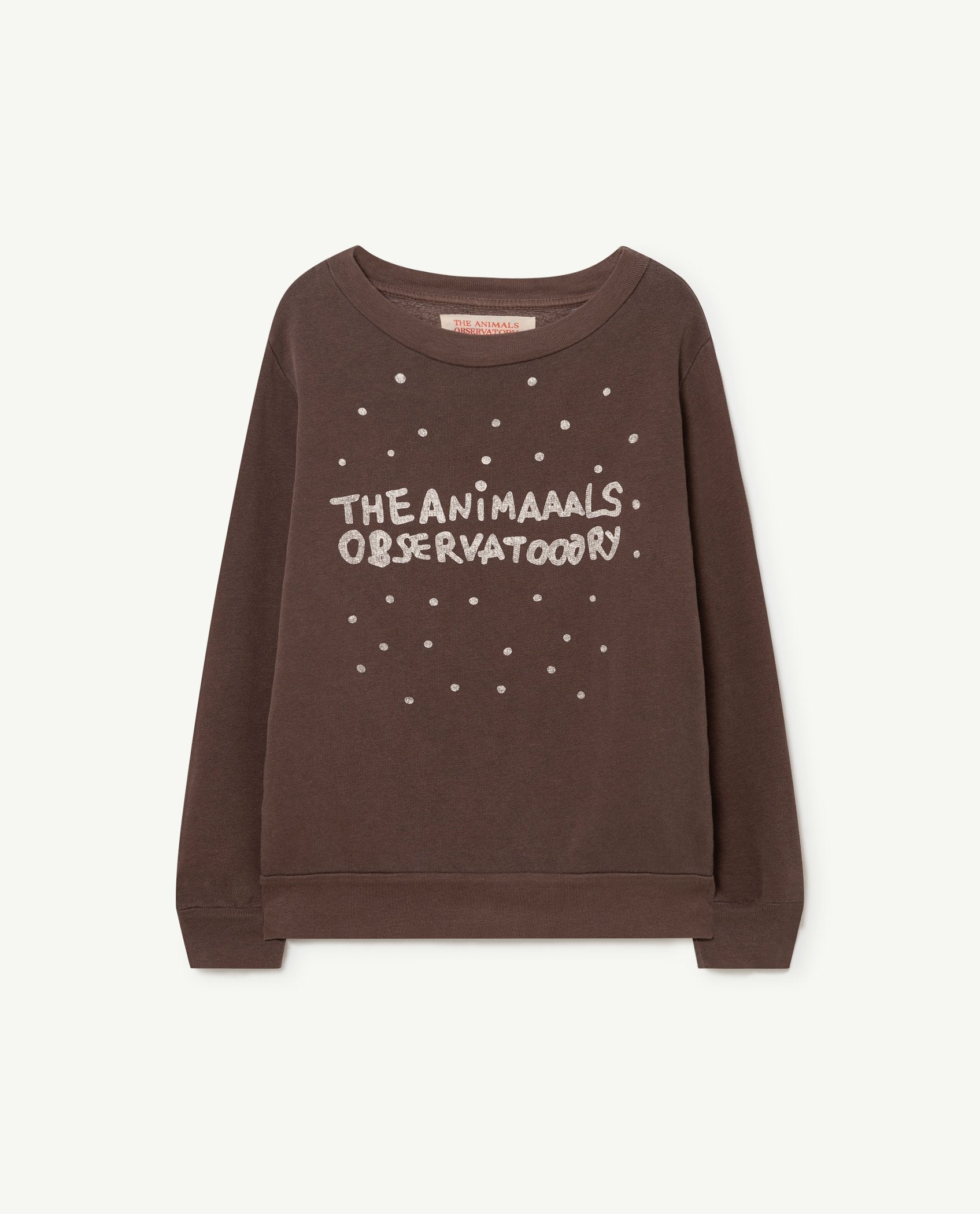 Brown The Animals Bear Sweatshirt PRODUCT FRONT