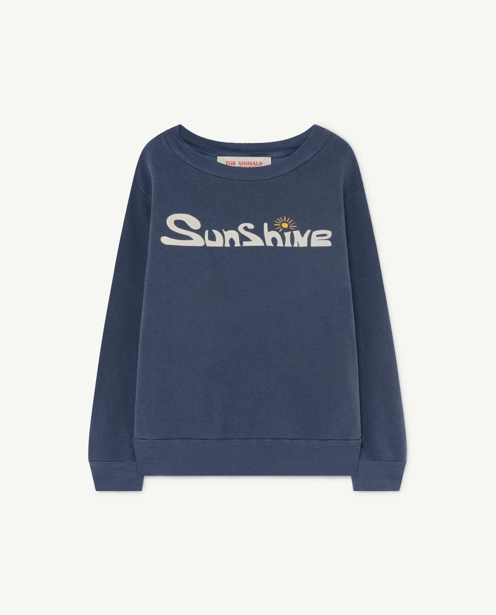 Deep Blue Sunshine Bear Sweatshirt PRODUCT FRONT