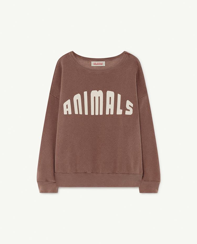 Brown Animals Big Bear Sweatshirt COVER