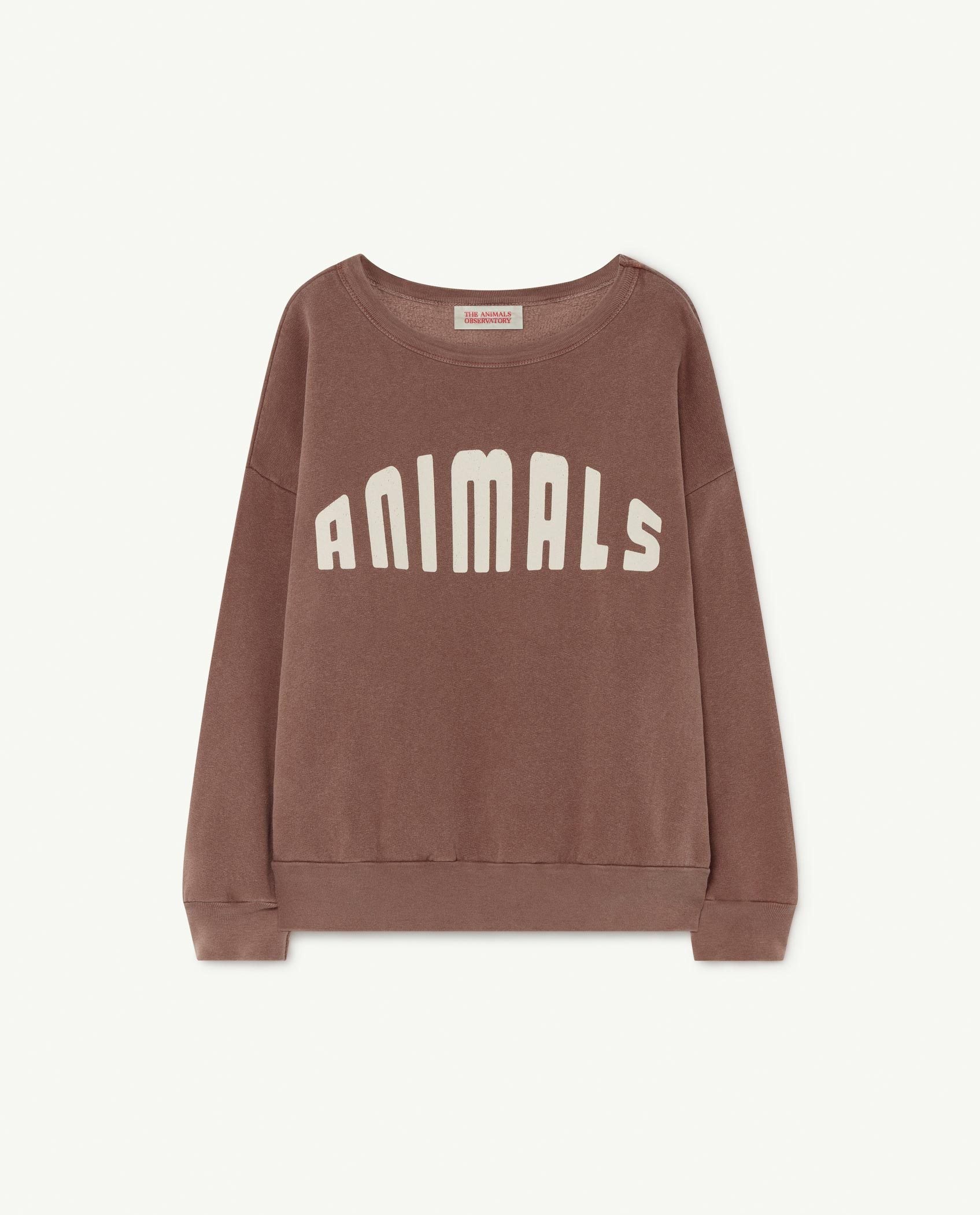 Brown Animals Big Bear Sweatshirt PRODUCT FRONT