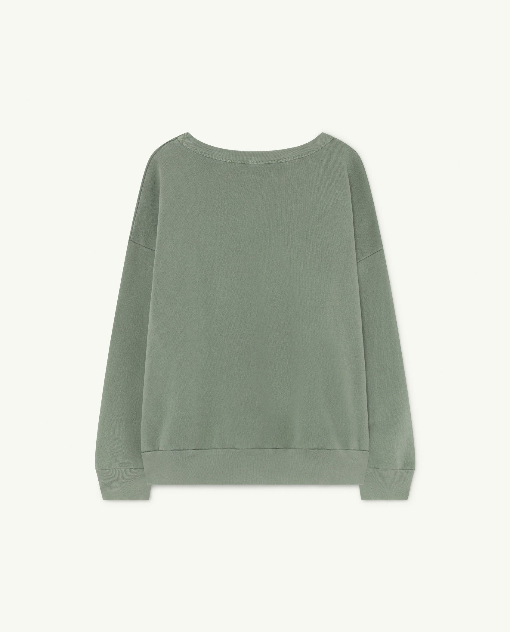 Soft Green Apple Big Bear Sweatshirt PRODUCT BACK