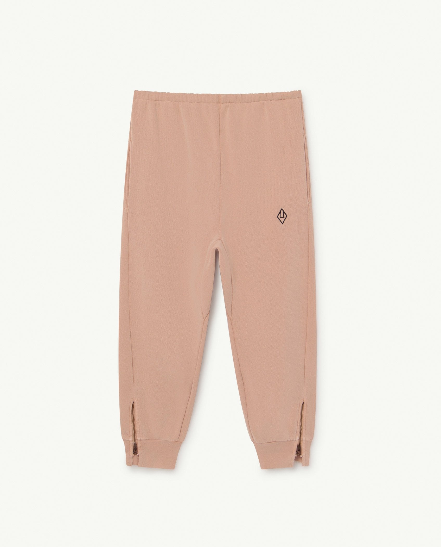 Soft Pink Logo Panther Trousers PRODUCT FRONT