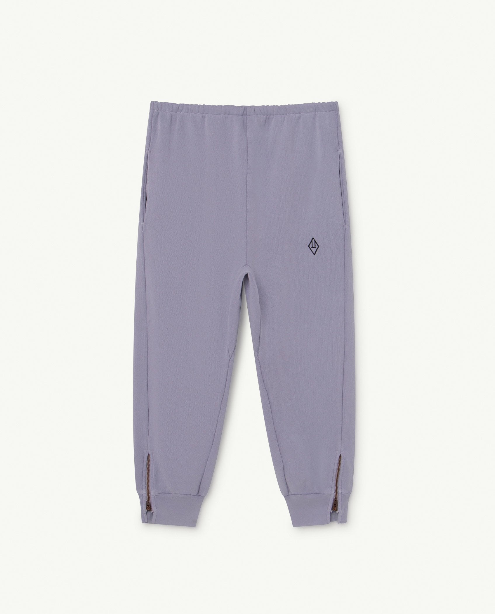 Soft Purple Logo Panther Trousers PRODUCT FRONT