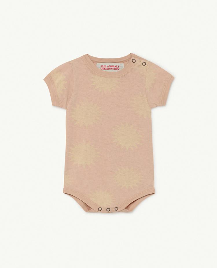 Soft Pink Suns Chimpanzee Baby Body COVER