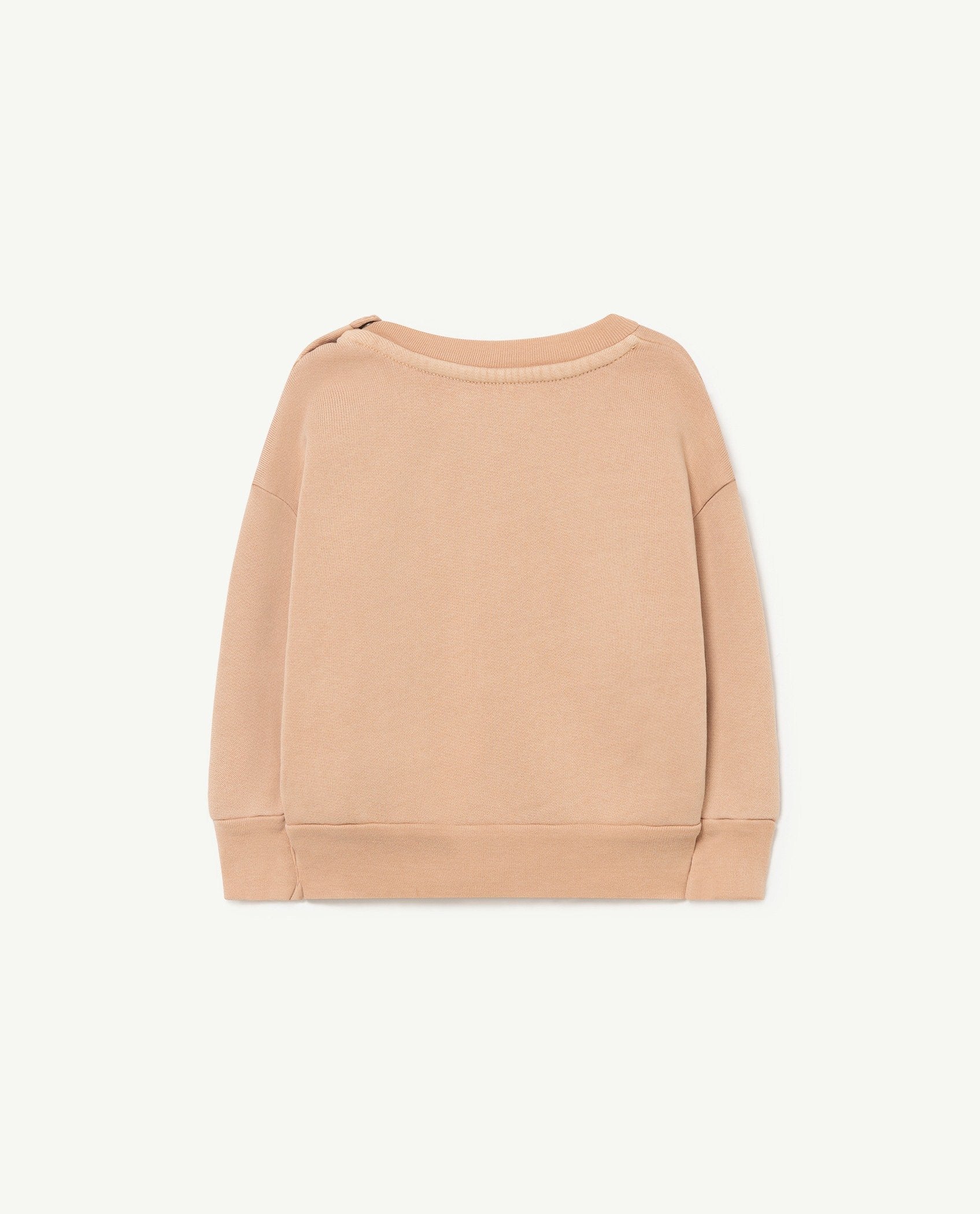 Soft Pink Octogon Bear Baby Sweatshirt PRODUCT BACK