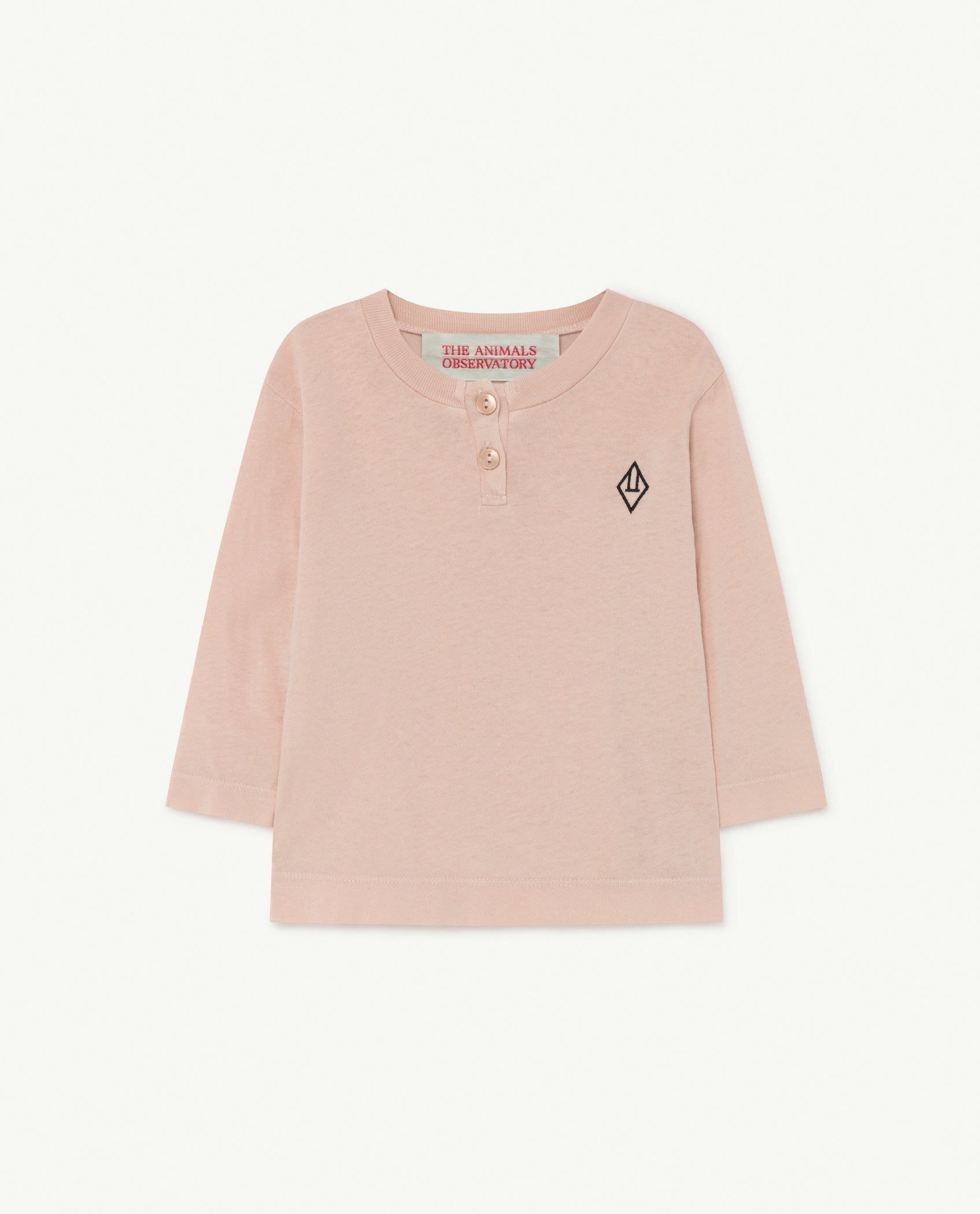 Soft Pink Logo Whistler Baby T-Shirt PRODUCT FRONT