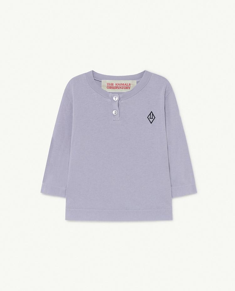 Soft Purple Logo Whistler Baby T-Shirt COVER