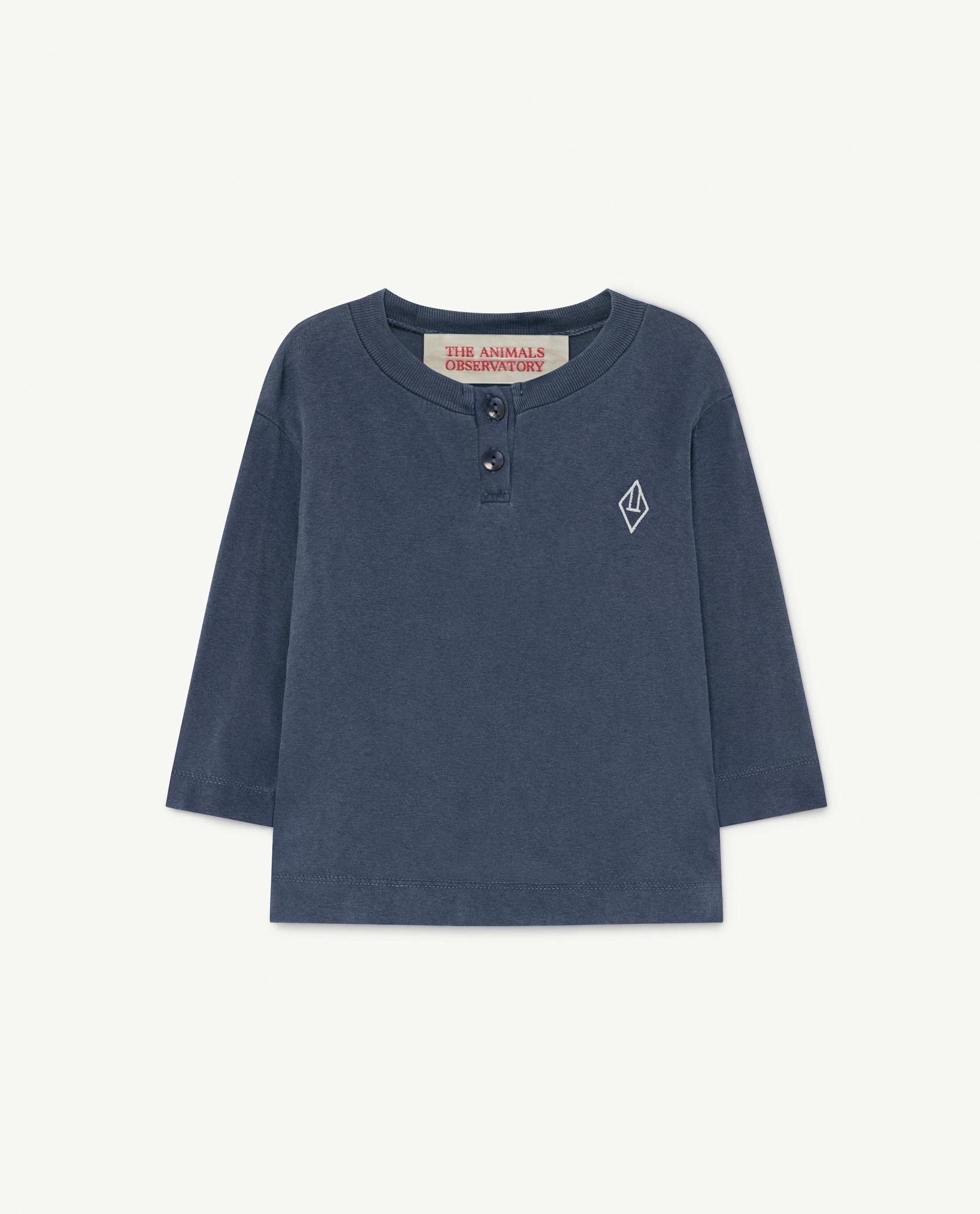 Deep Blue Logo Whistler Baby T-Shirt PRODUCT FRONT
