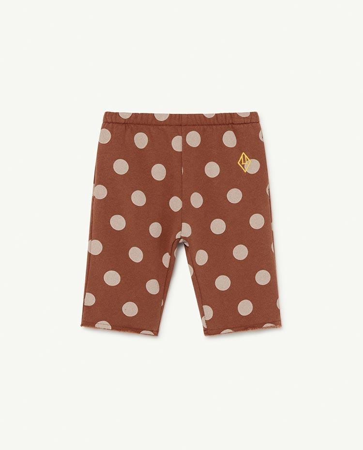 Brown Dots Horse Baby Trousers COVER
