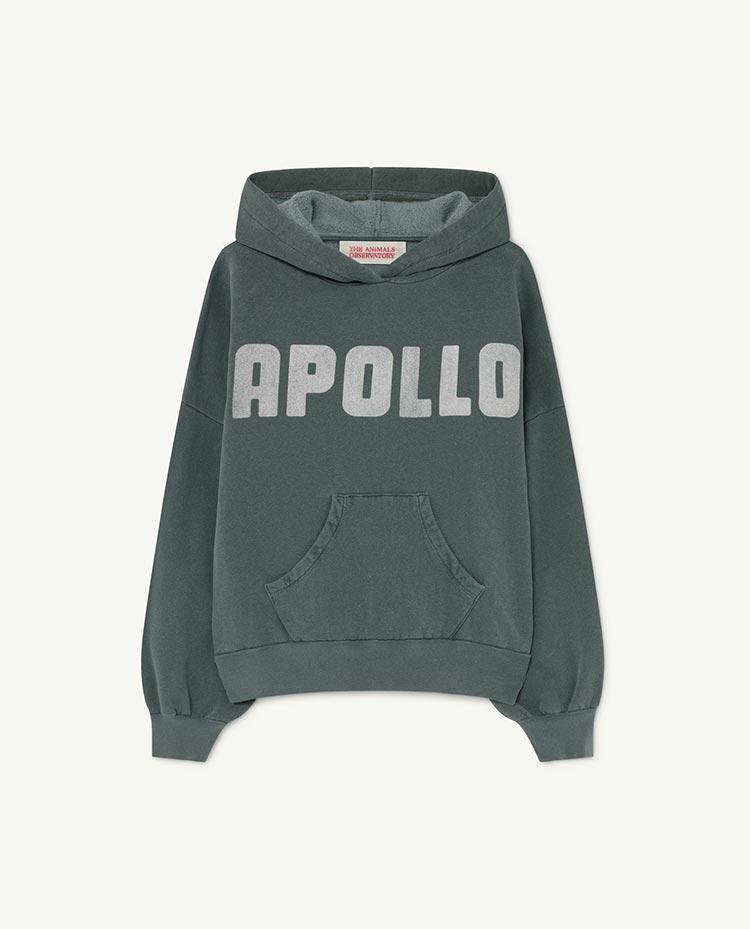 Deep Green Apollo Beaver Sweatshirt COVER