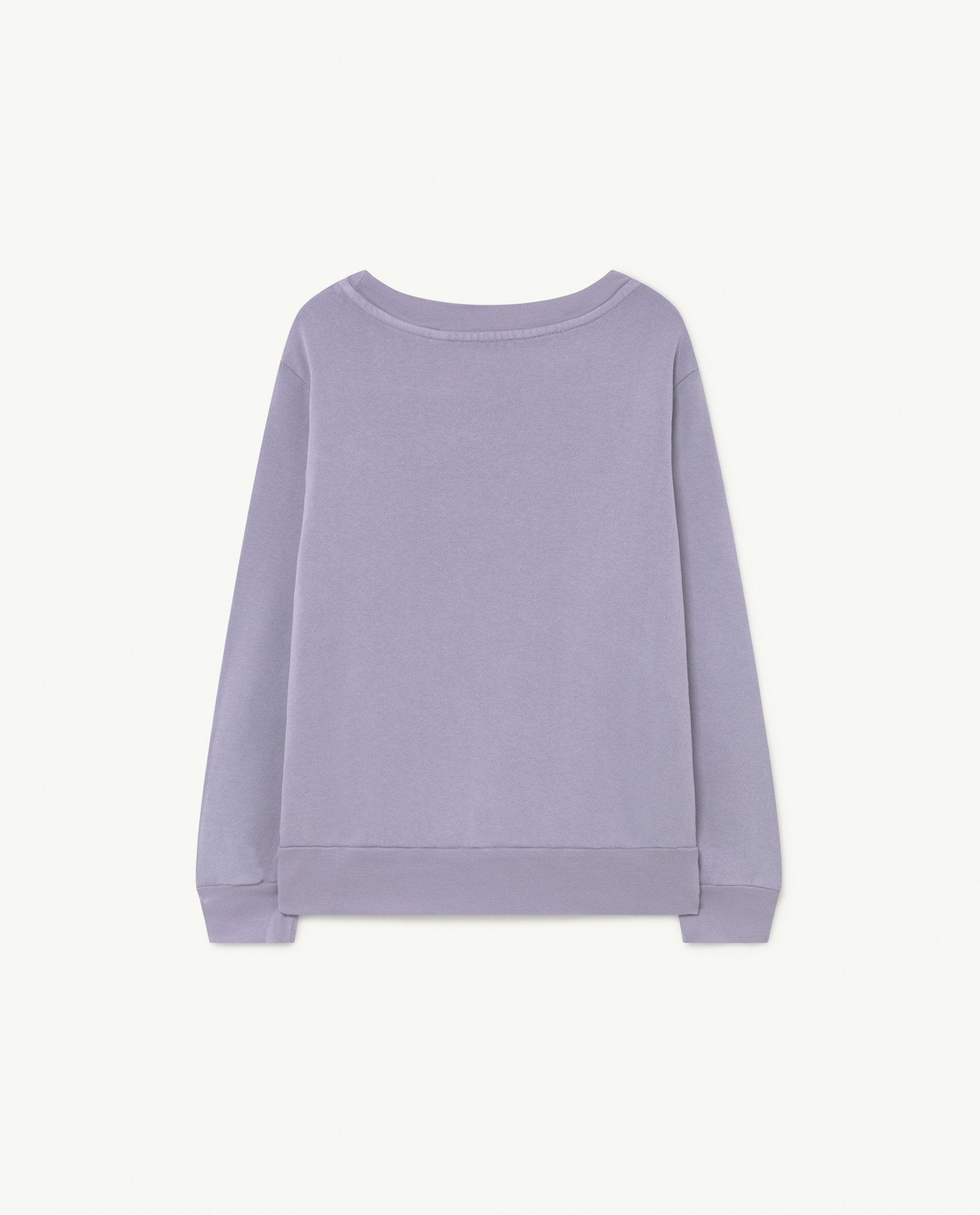 Soft Purple The Animals Bear Sweatshirt PRODUCT BACK