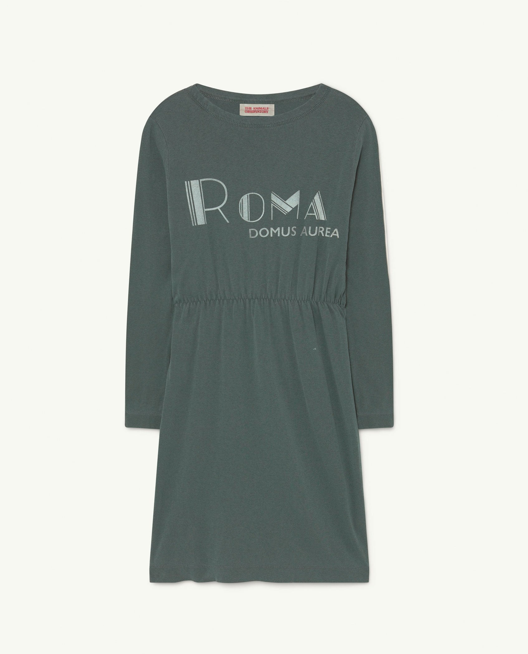 Deep Green Roma Crab Dress PRODUCT FRONT
