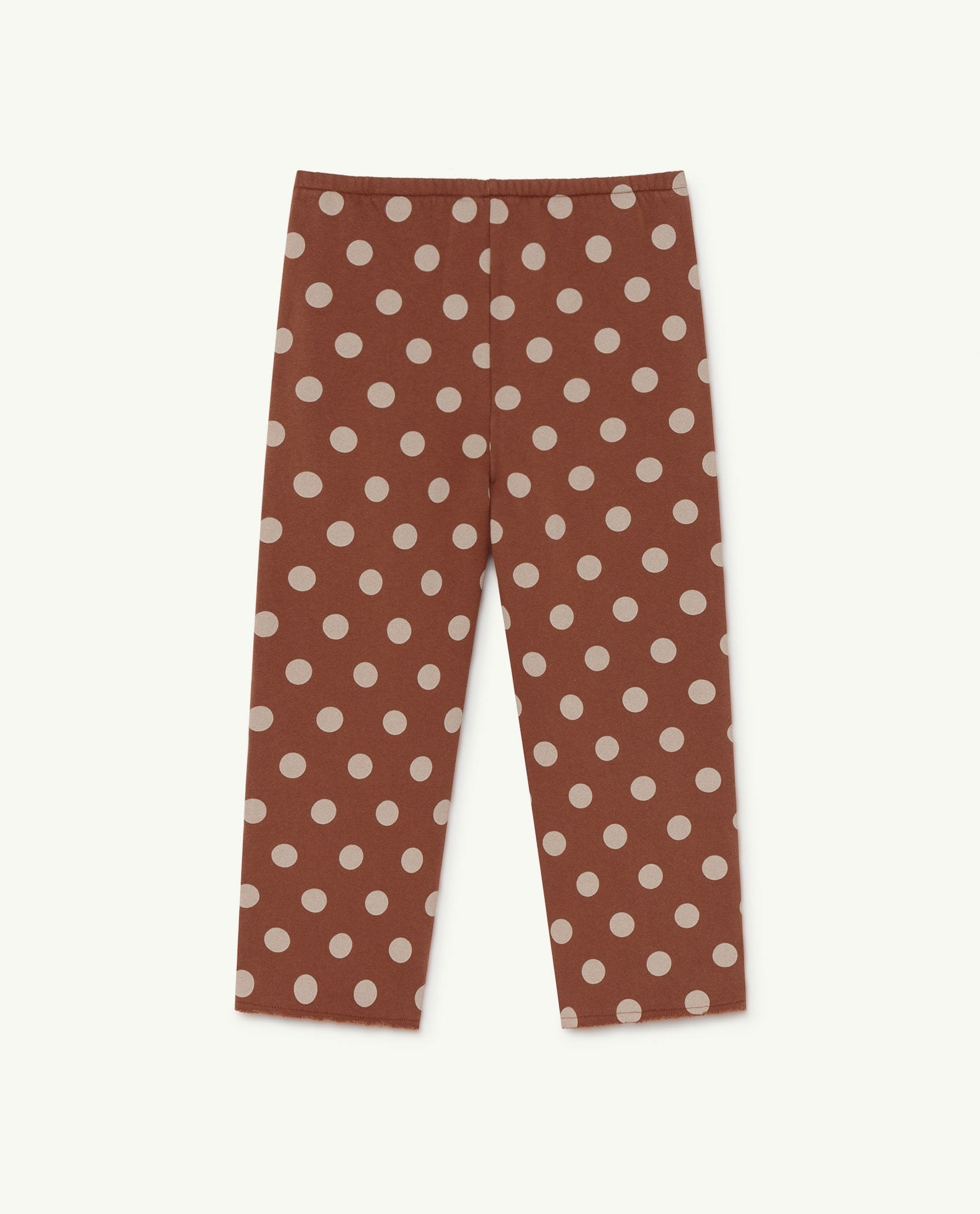 Brown Dots Horse Trousers PRODUCT BACK