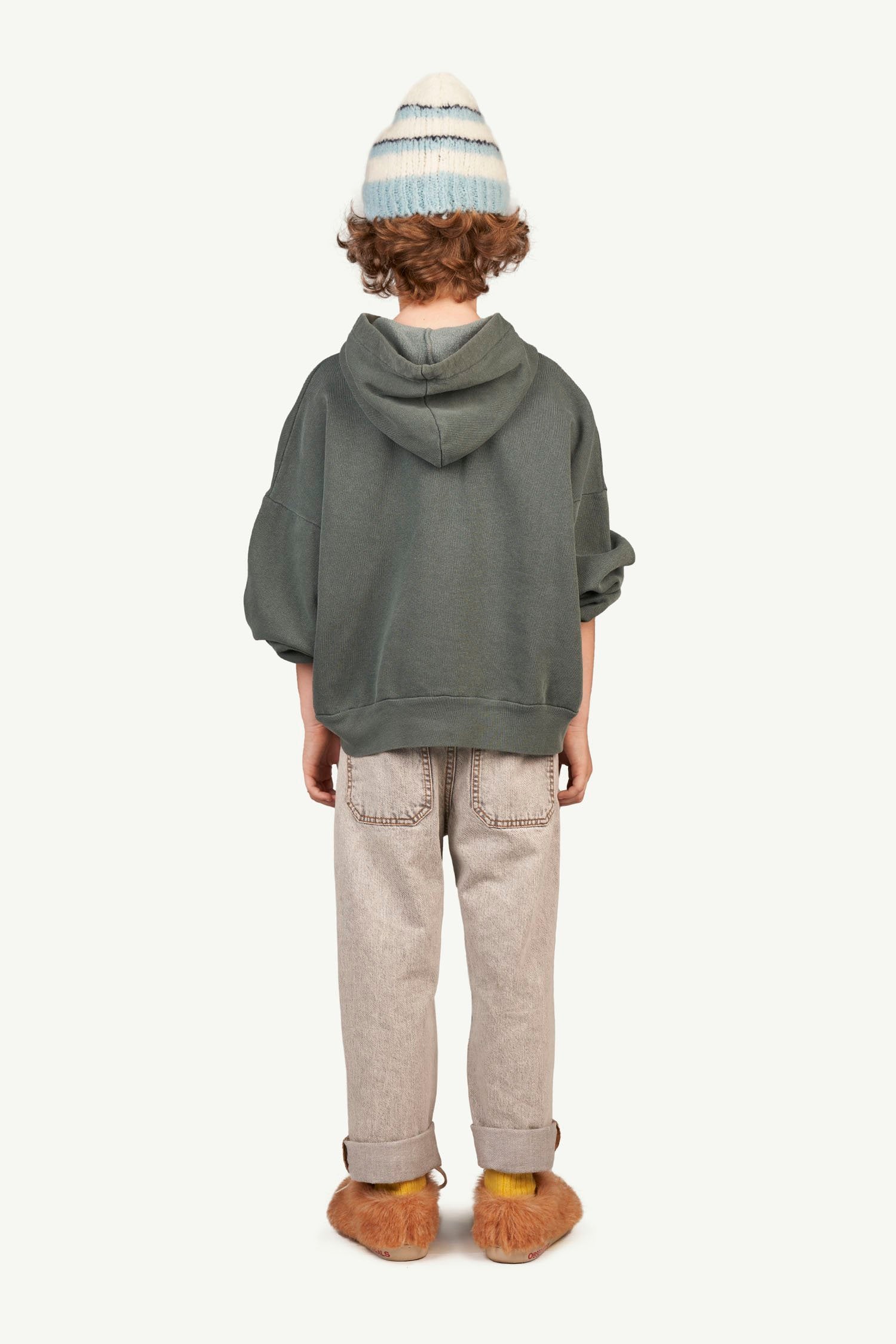 Grey Ant Trousers MODEL BACK
