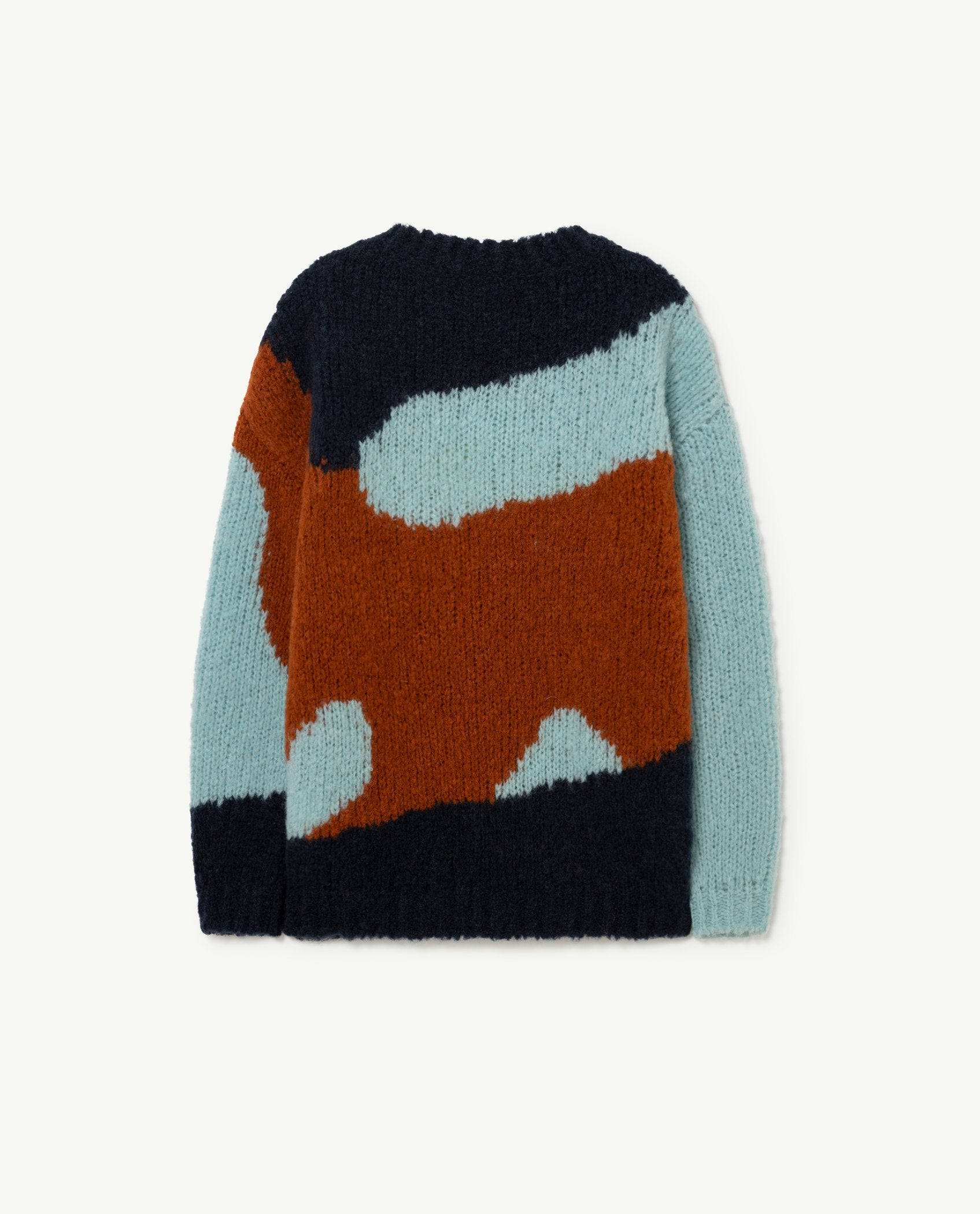 Blue Paris City Bull Sweater PRODUCT BACK