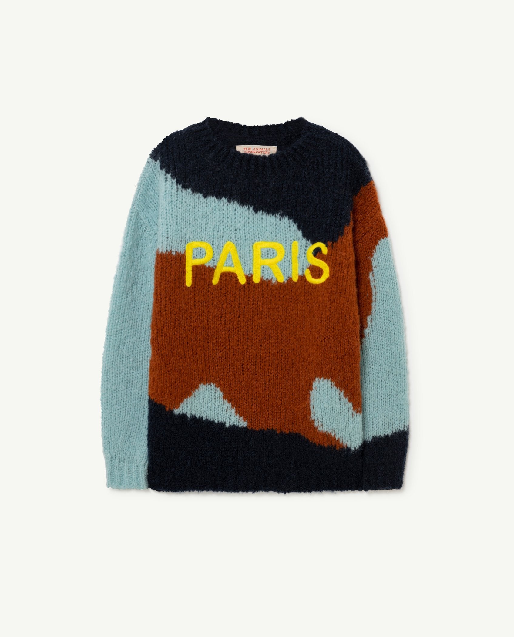 Blue Paris City Bull Sweater PRODUCT FRONT