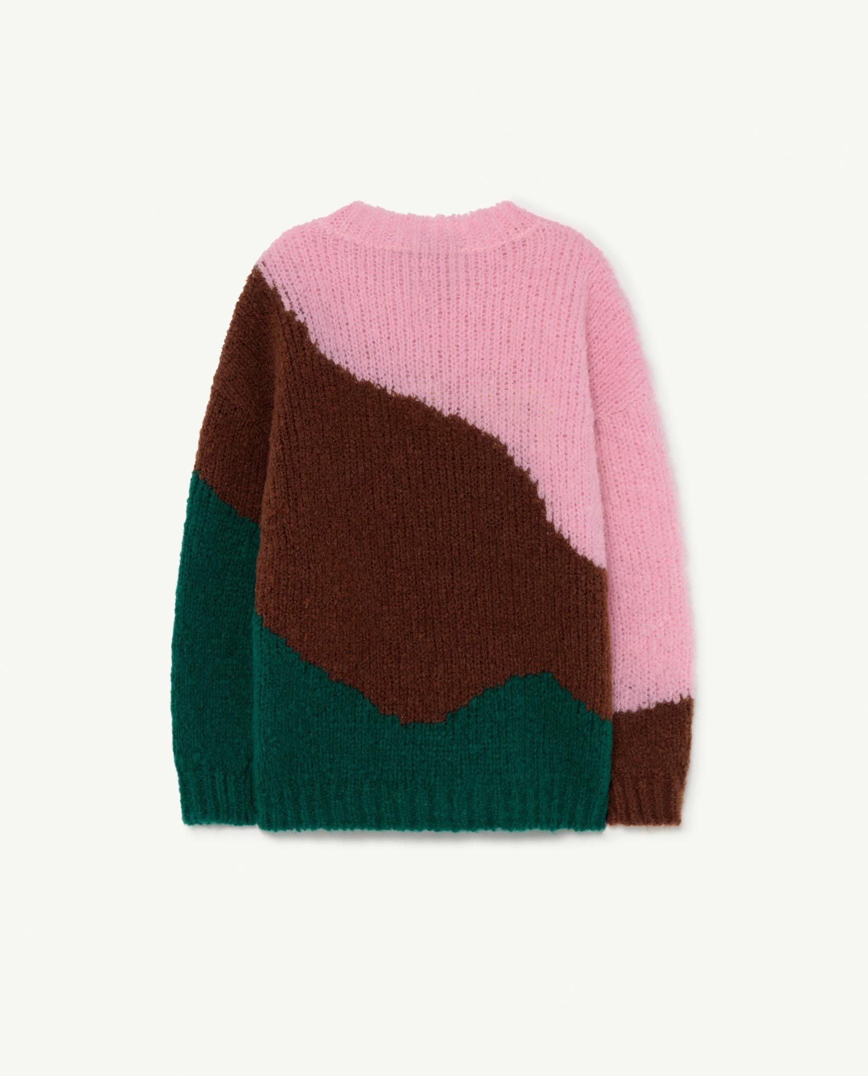 Green Paris City Bull Sweater PRODUCT BACK