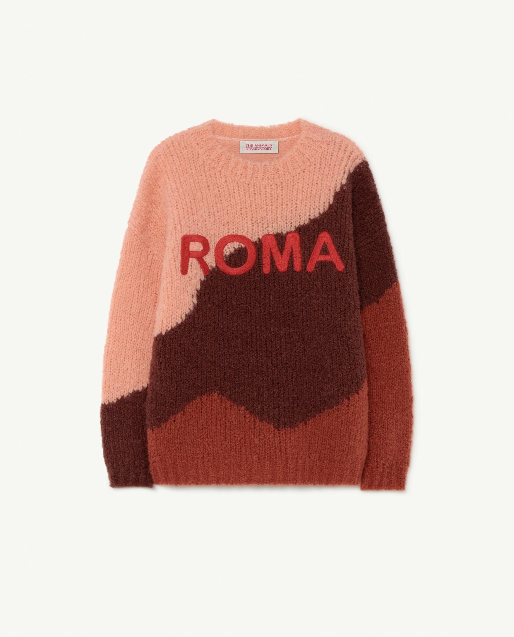 Brown Roma City Bull Sweater PRODUCT FRONT
