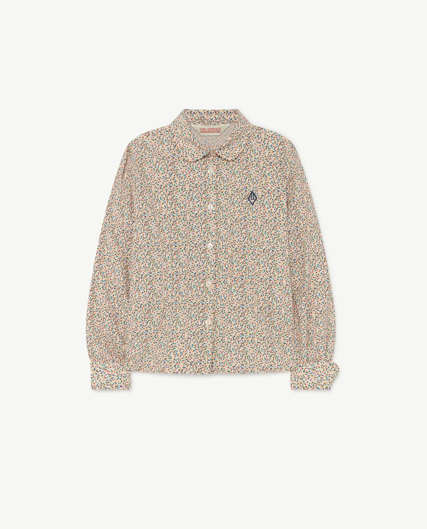 White Dots Canary Shirt PRODUCT FRONT