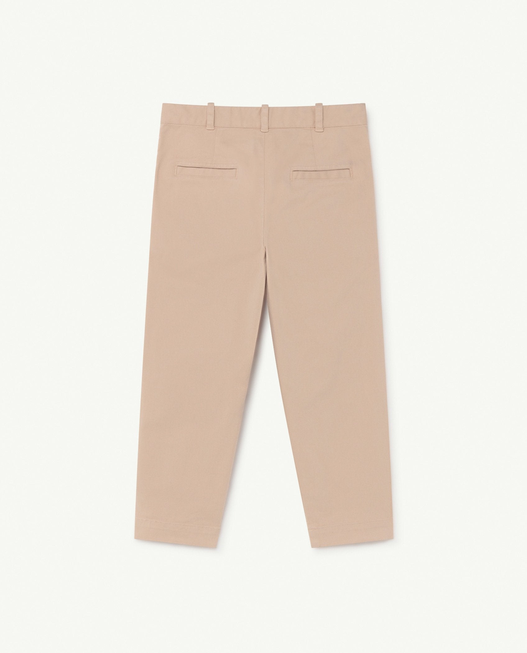 Soft Pink Logo Camel Trousers PRODUCT BACK