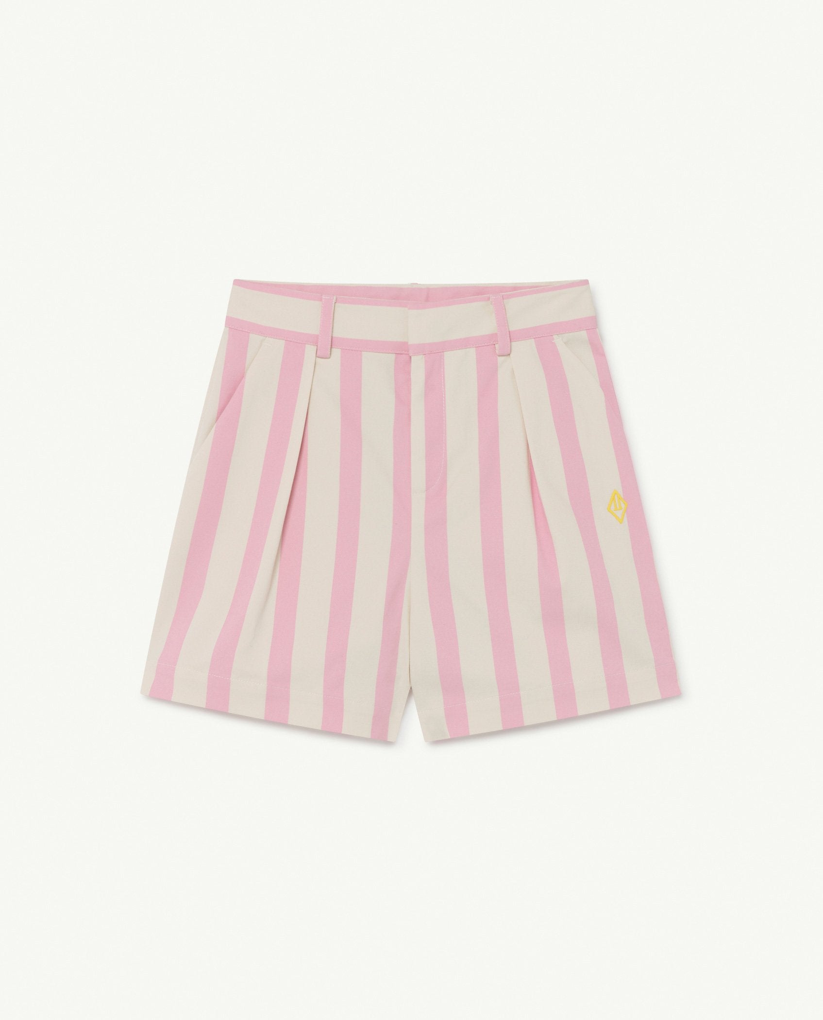 Pink Stripes Monkey Trousers PRODUCT FRONT