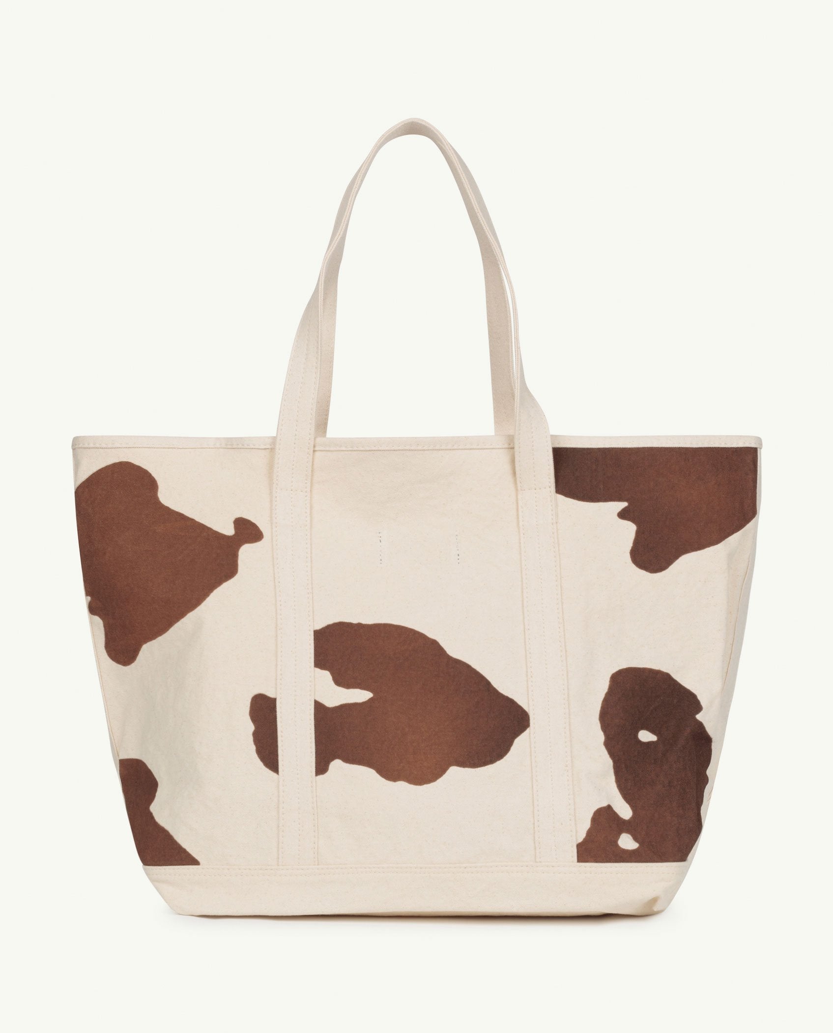 Raw White Cow Tote Bag PRODUCT BACK