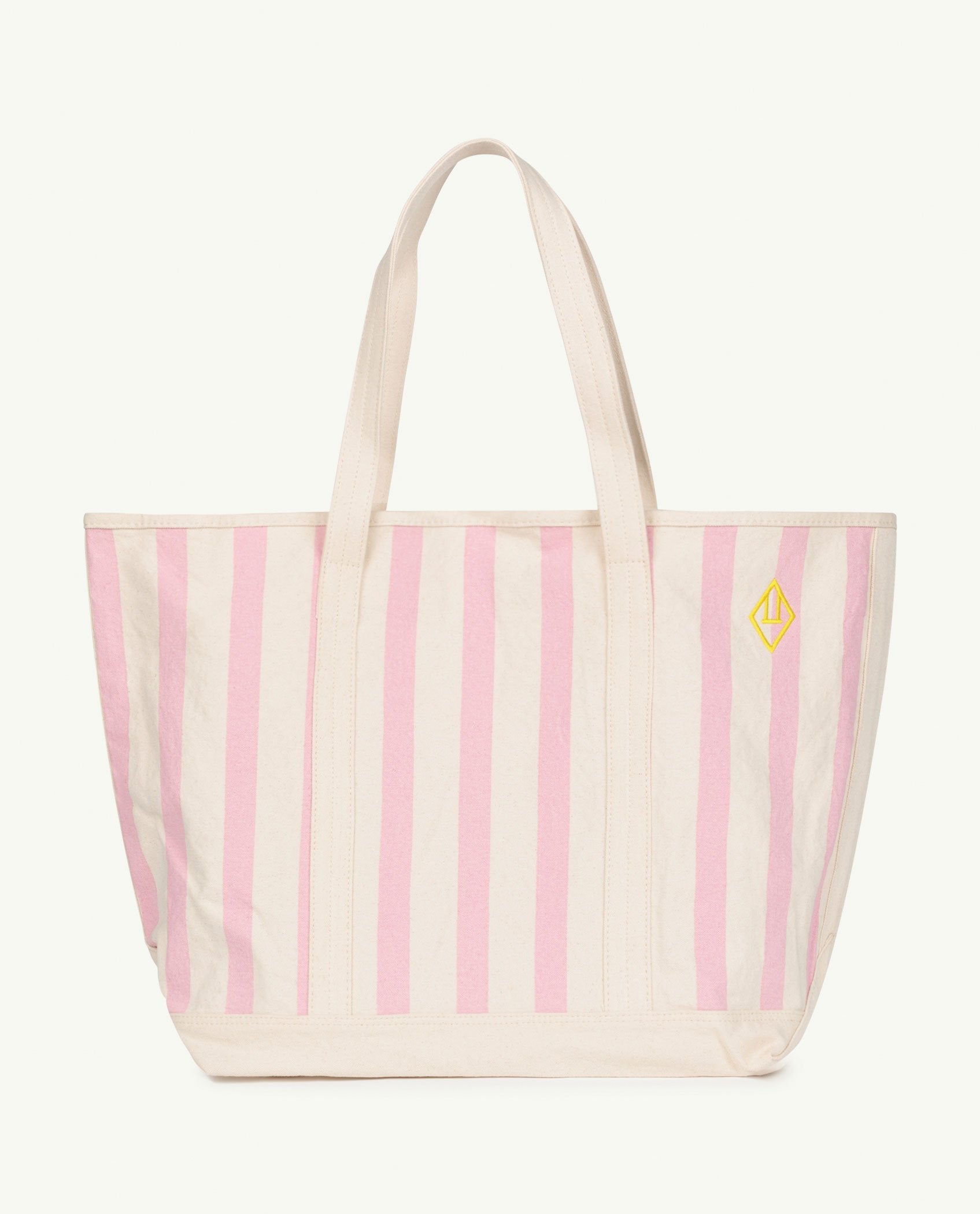Pink Stripes Tote Bag PRODUCT FRONT