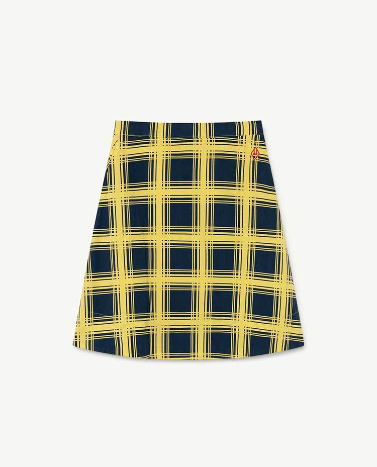 Yellow Squares Swan Skirt COVER