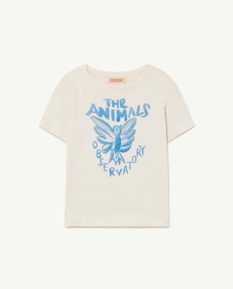 White Rooster Kids T-Shirt COVER
