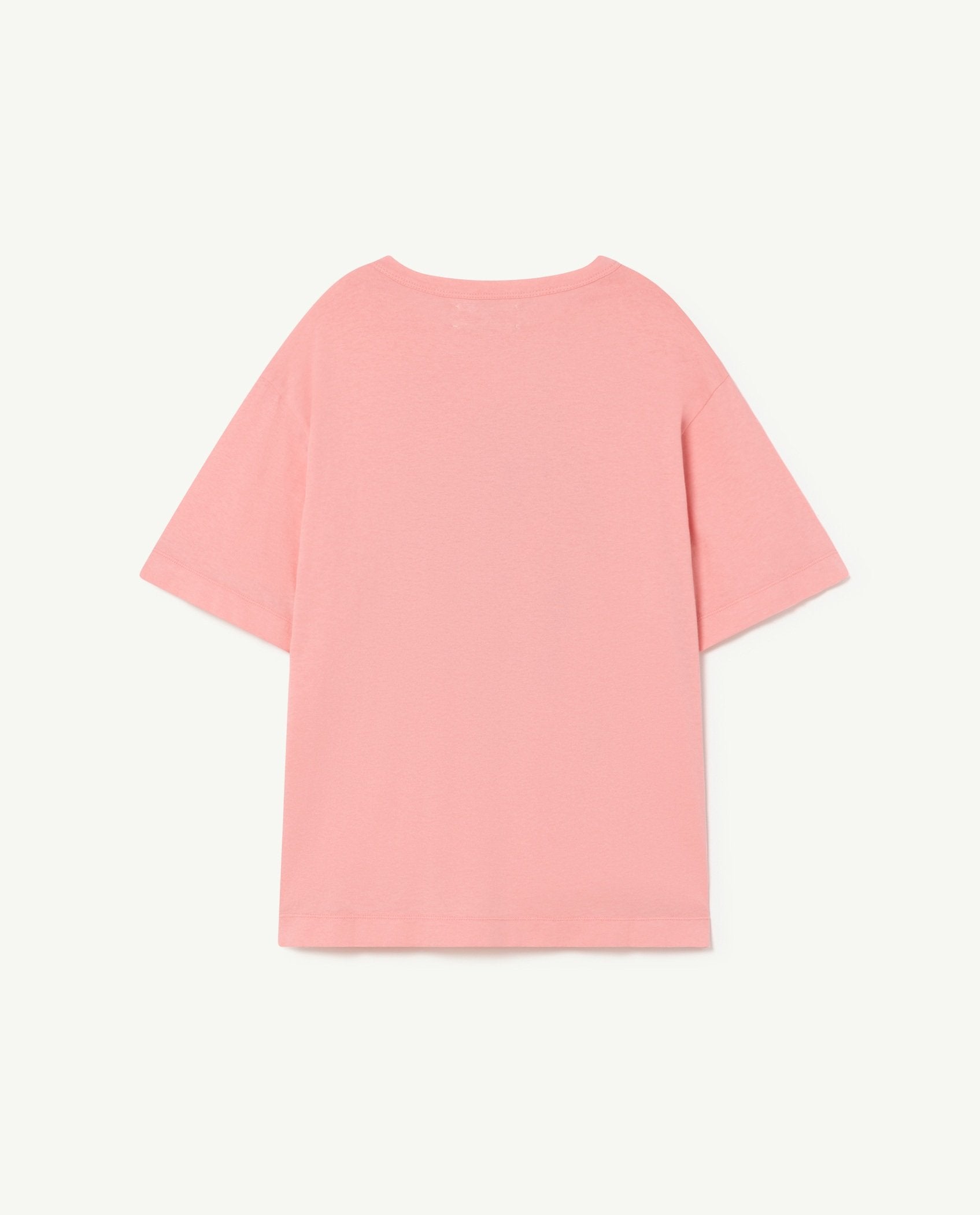Pink Dog Rooster Oversize T-Shirt PRODUCT BACK