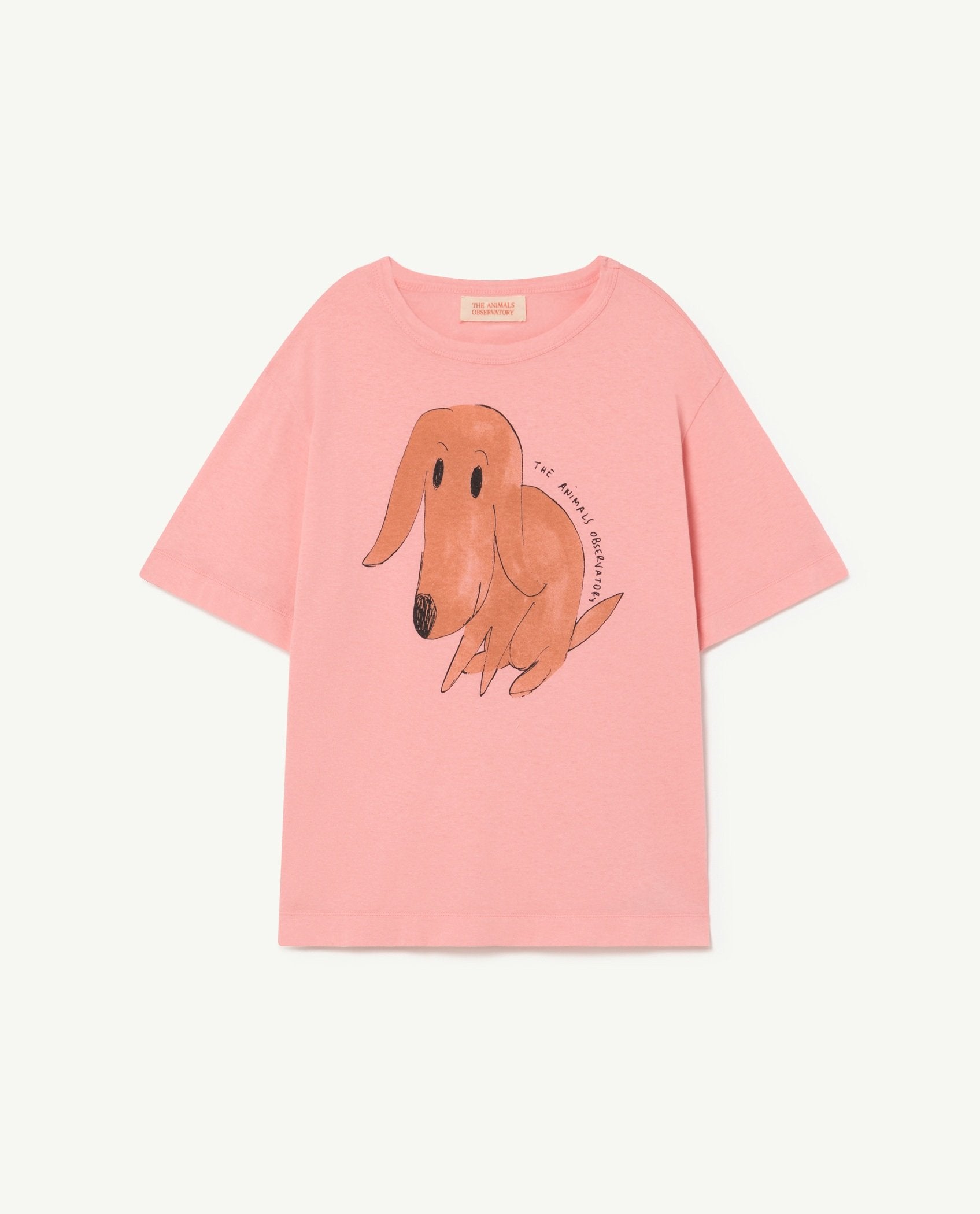Pink Dog Rooster Oversize T-Shirt PRODUCT FRONT