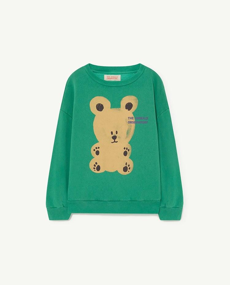 Green Bear Bear Sweatshirt COVER