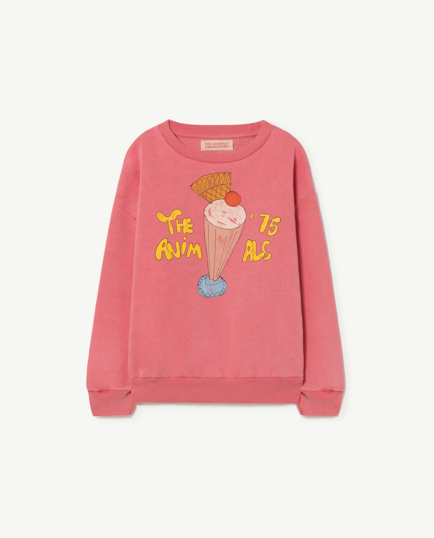 Pink Bear Kids Sweatshirt PRODUCT FRONT