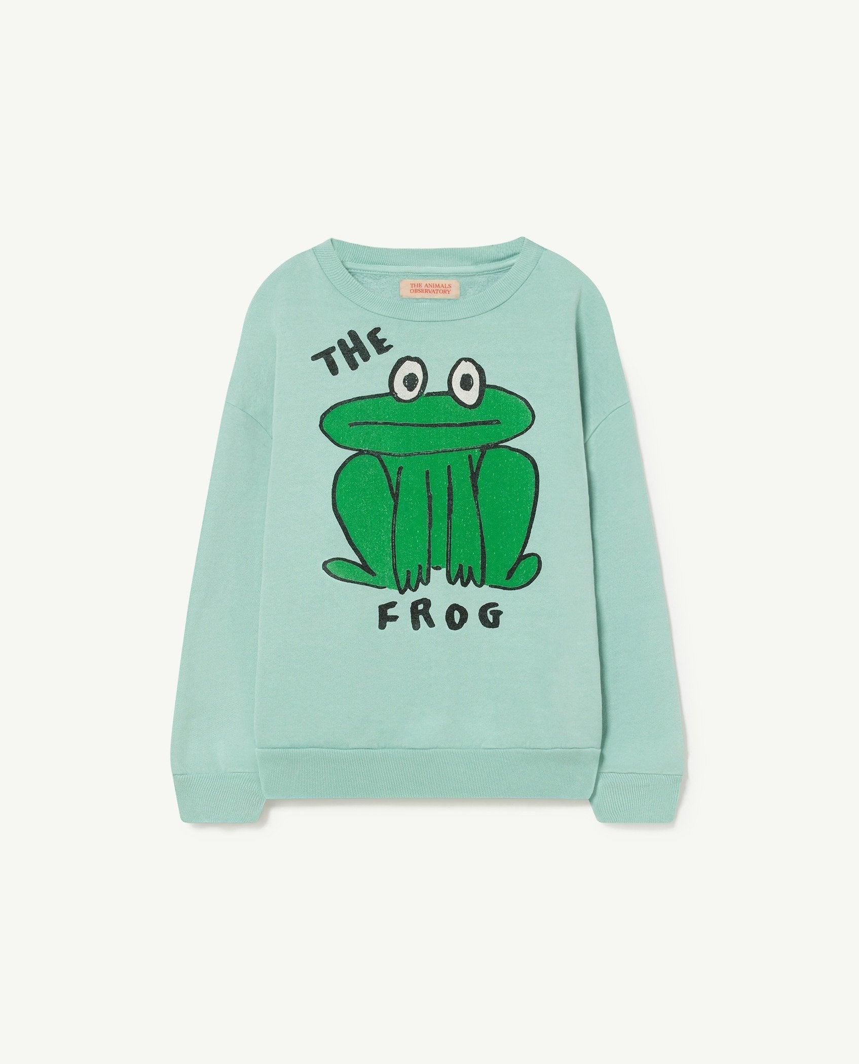 Green Frog Bear Kids Sweatshirt PRODUCT FRONT