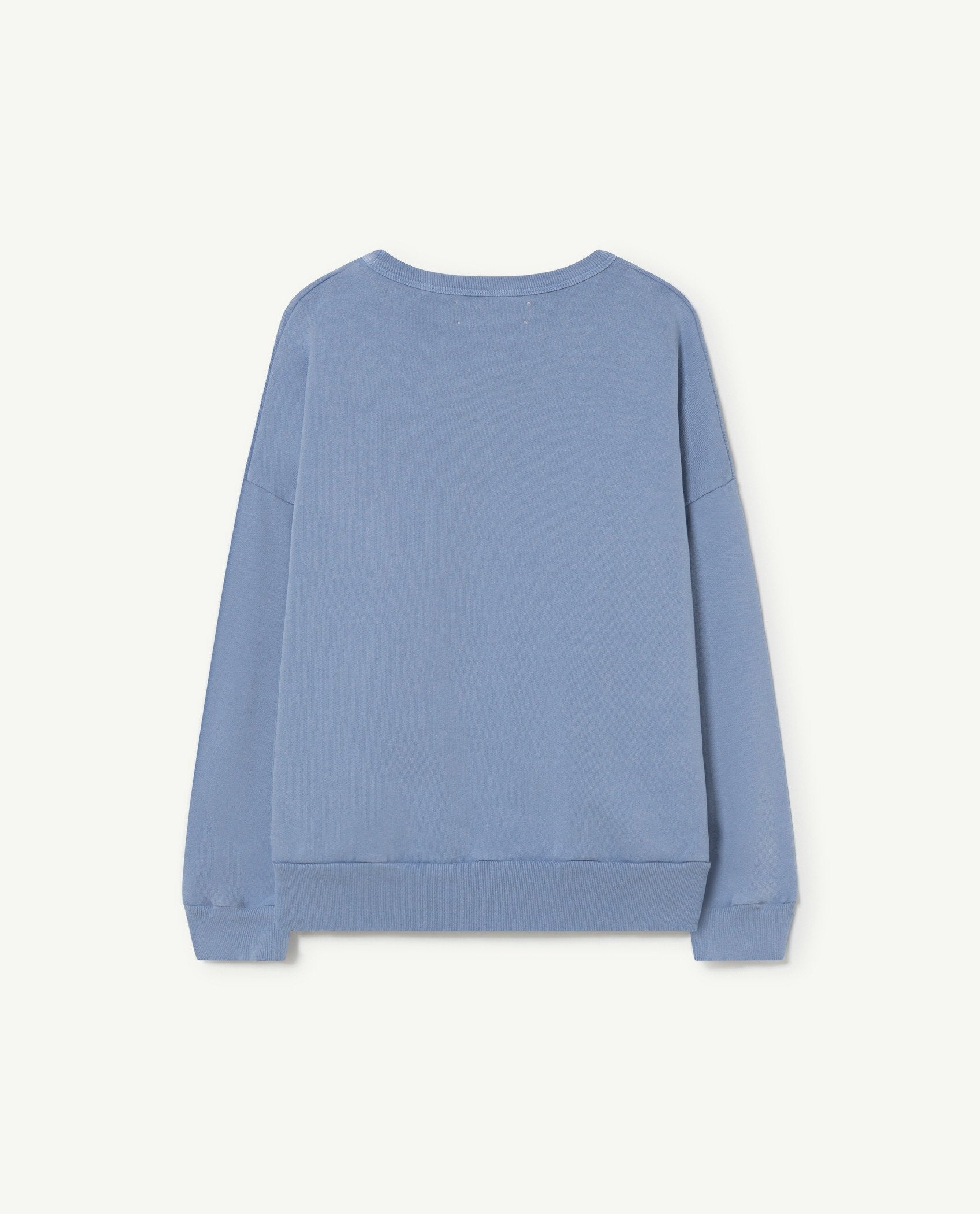 Blue Oversize Bear Kids Sweatshirt PRODUCT BACK