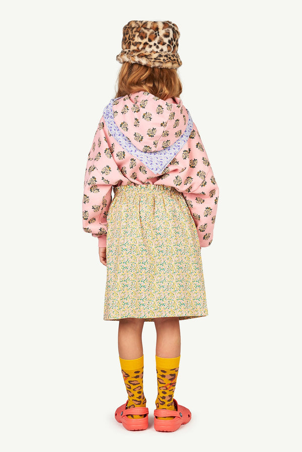 Pink Beaver Kids Sweatshirt MODEL BACK