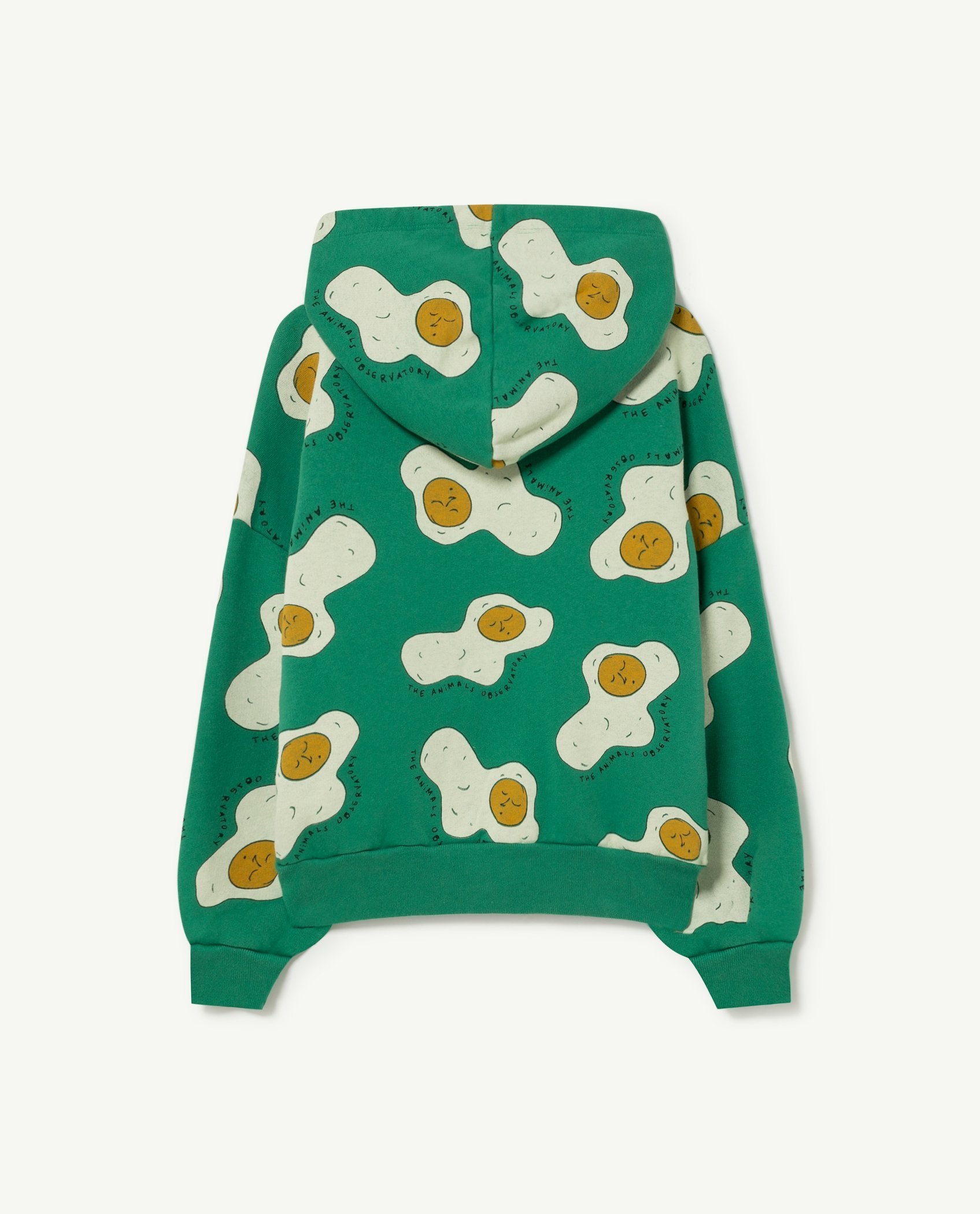 Green Beaver Kids Sweatshirt PRODUCT BACK