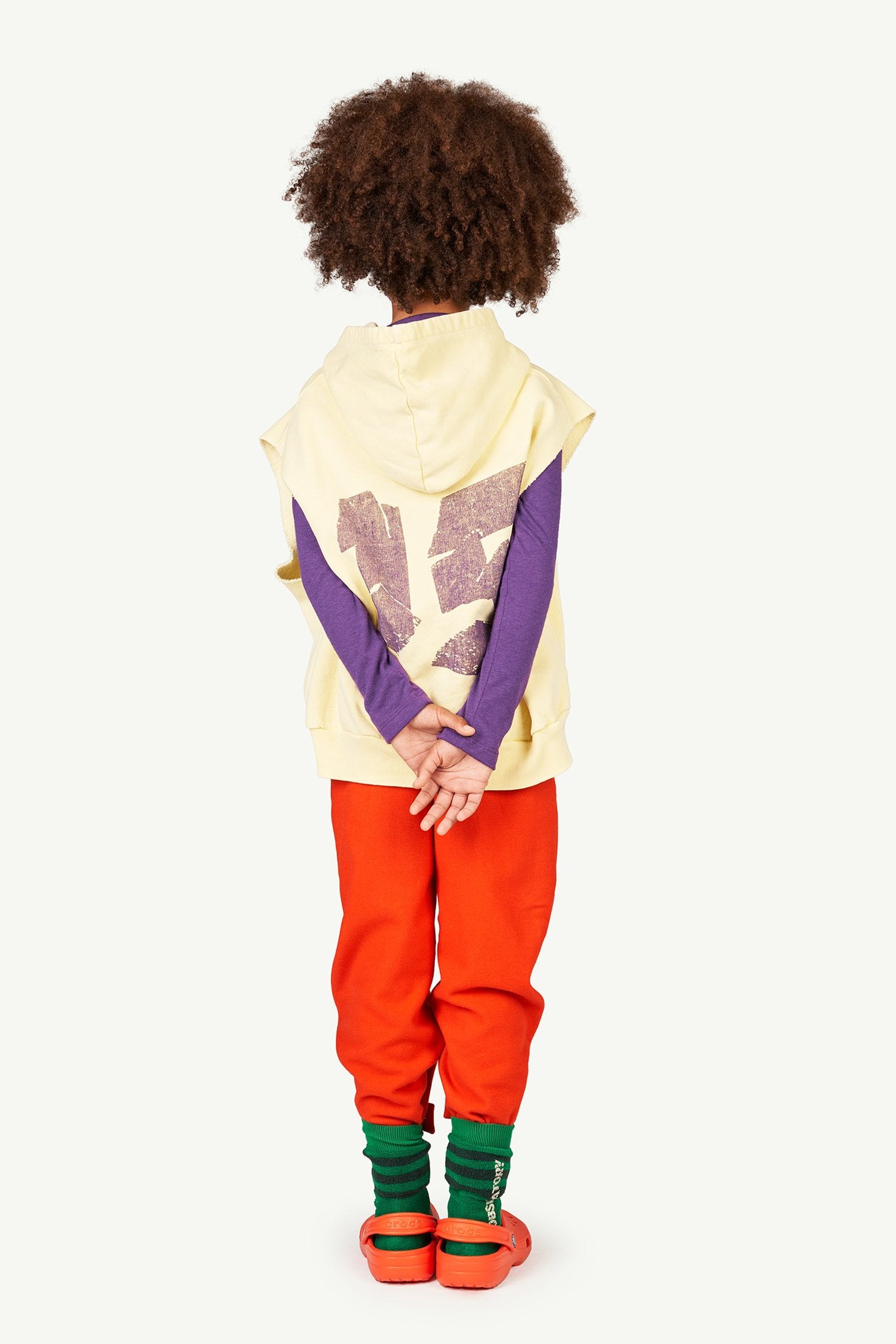 Purple Deer Kids T-Shirt MODEL BACK