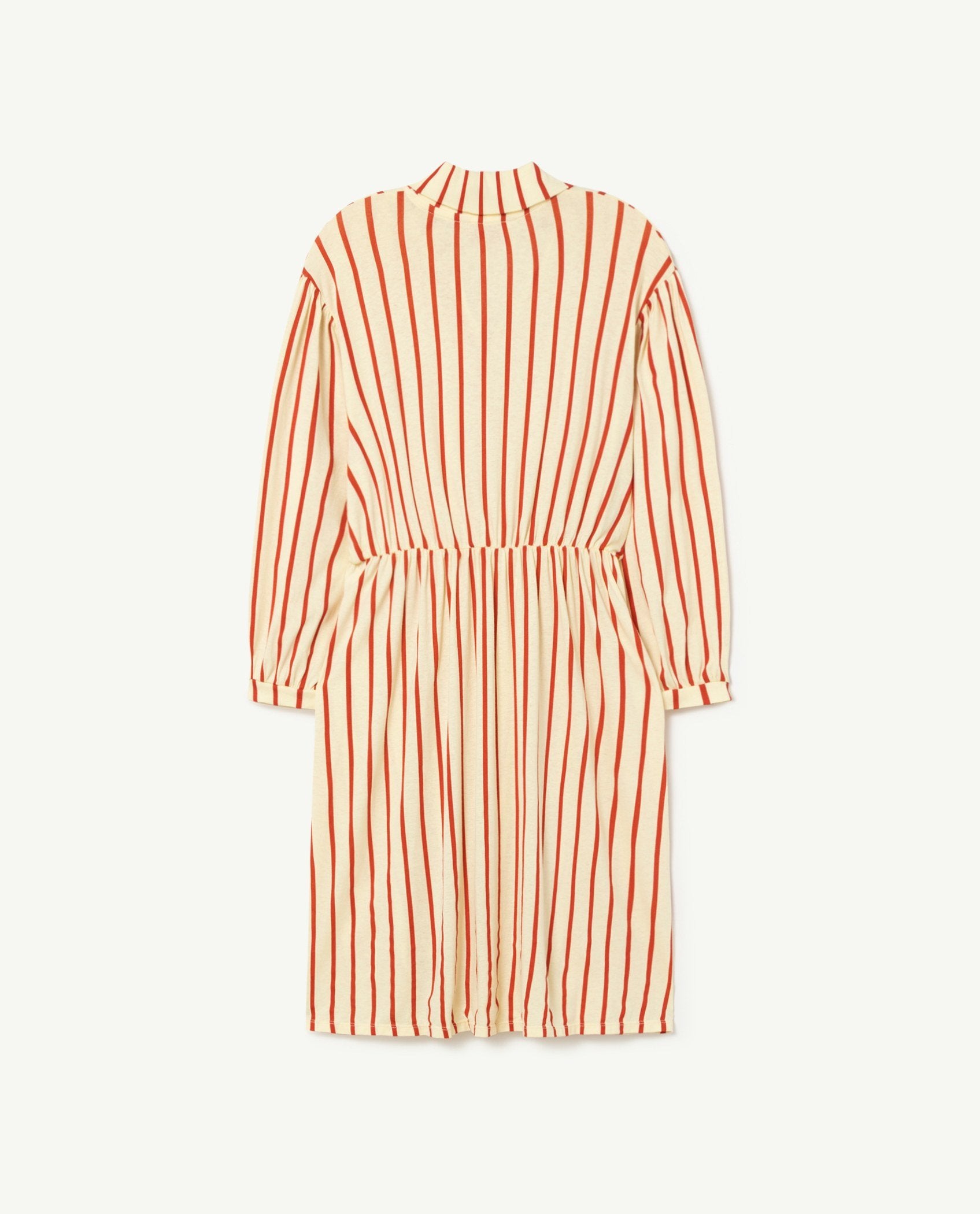 Yellow Stripes Dolphin Dress PRODUCT BACK
