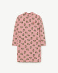 Pink Jersey Bug Kids Dress