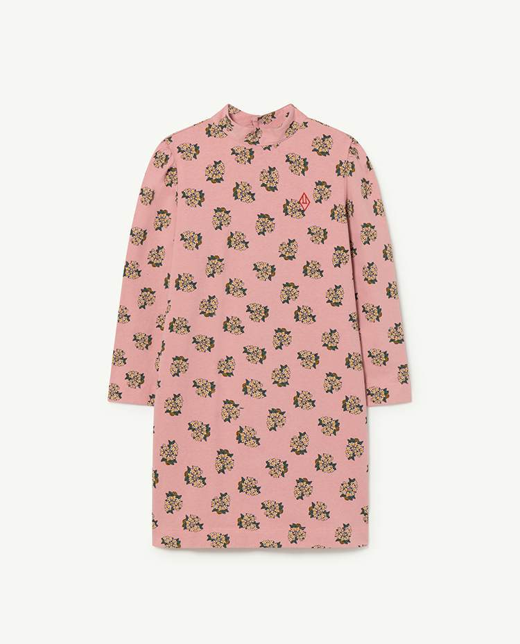 Pink Jersey Bug Kids Dress COVER
