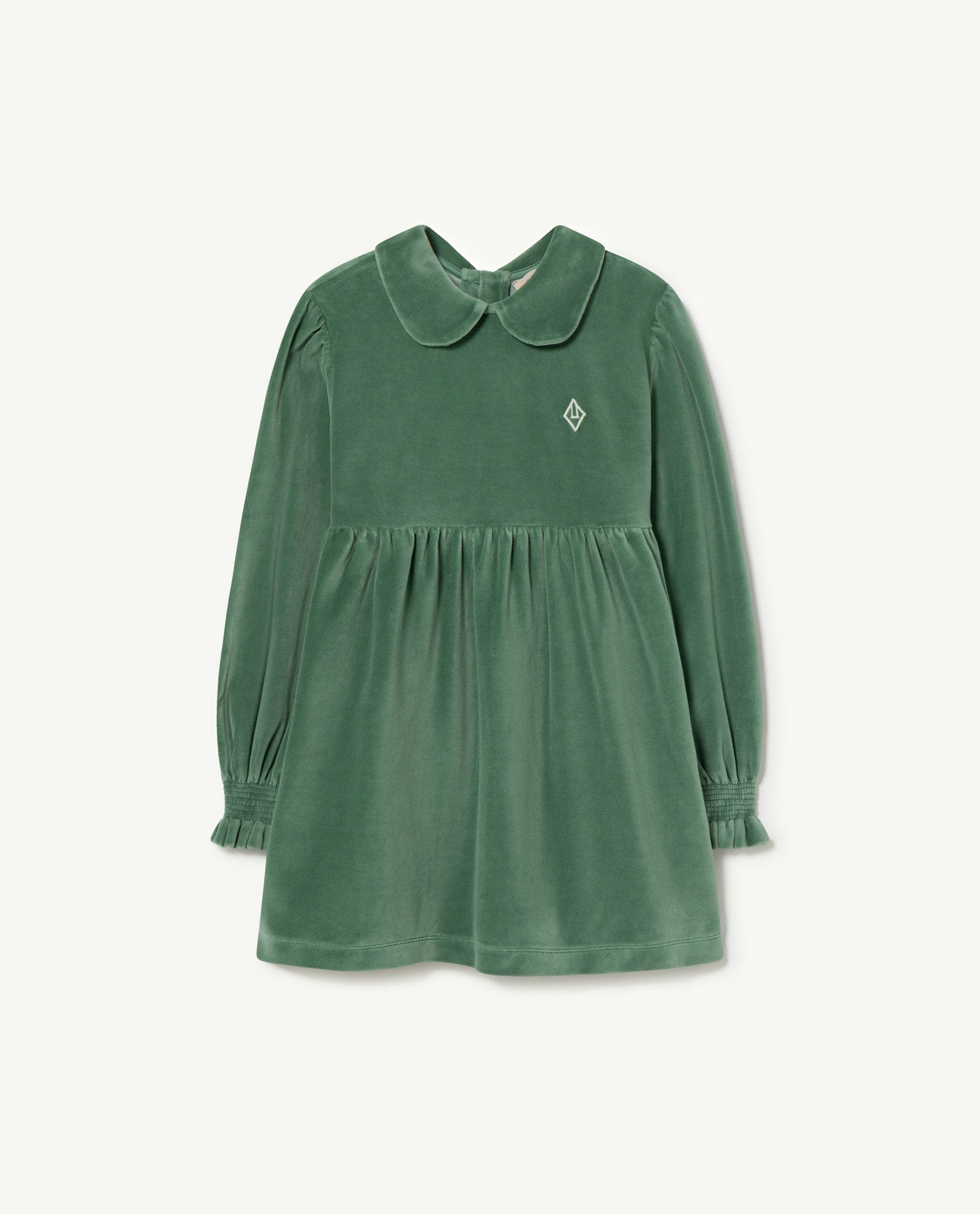 Green Mouse Kids Dress PRODUCT FRONT