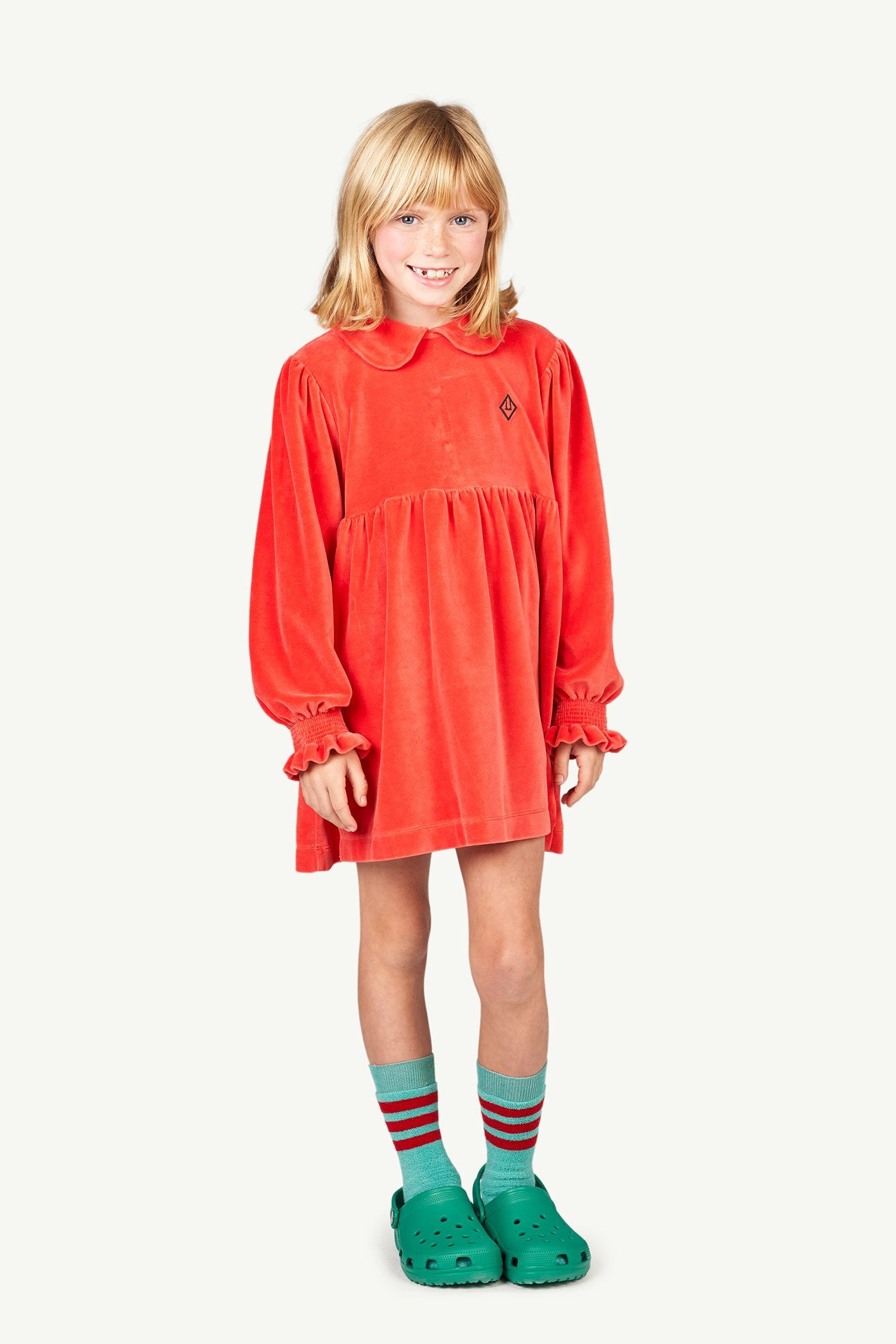 Red Mouse Kids Dress MODEL FRONT